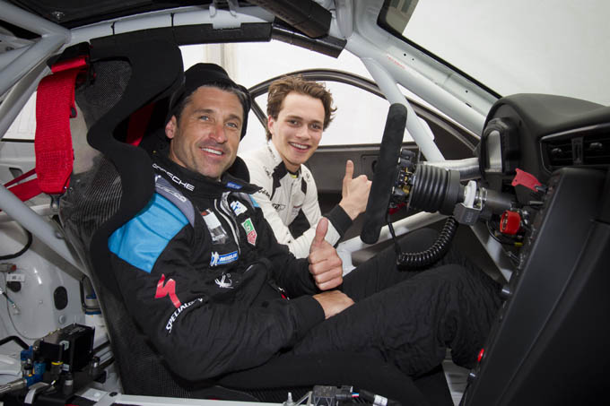 Patrick Dempsey en Max van Splunteren Spa Francorchamps 